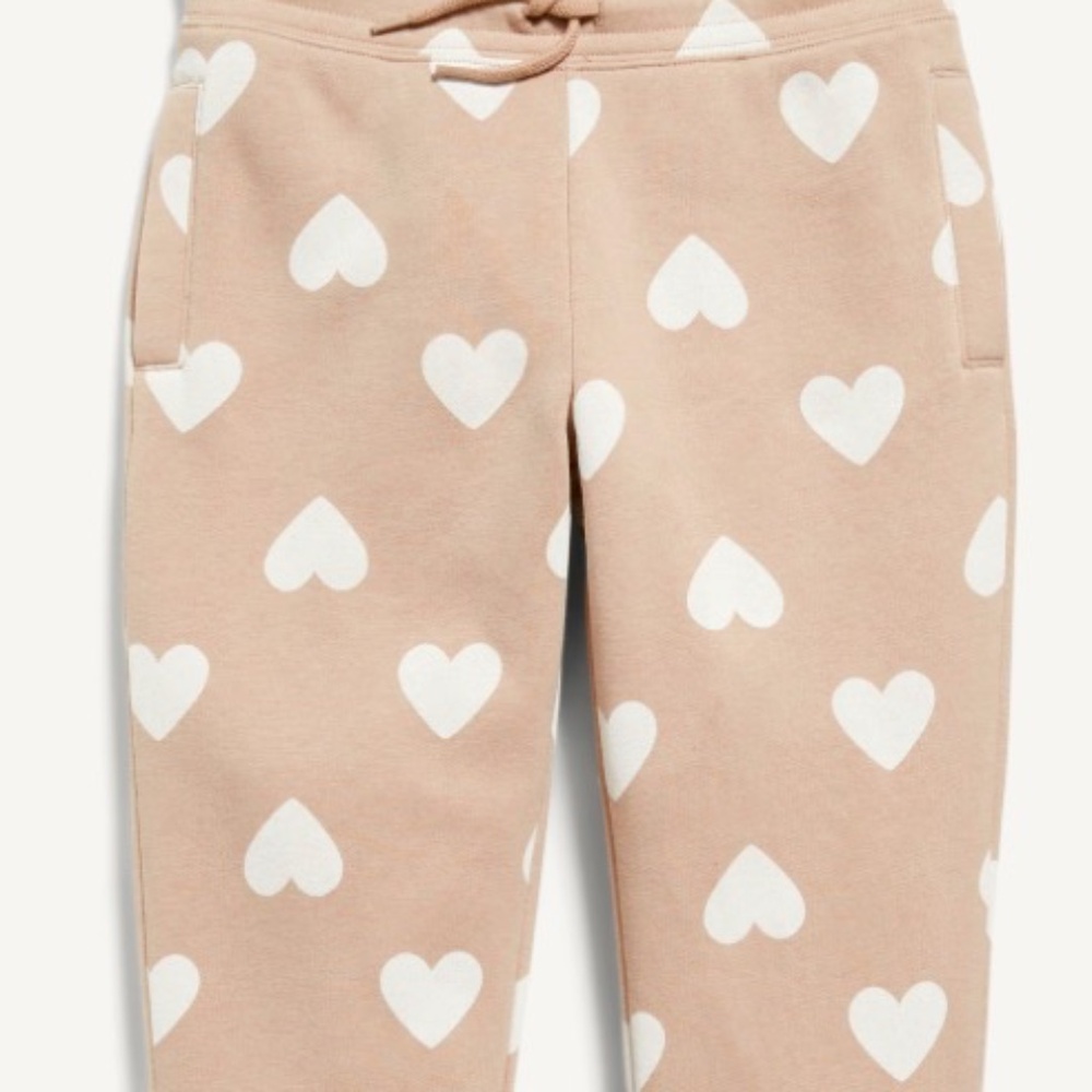 Gap Printed Vintage High-Waisted Jogger Sweatpants for Girls